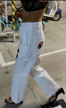 Load image into Gallery viewer, White Serpent Strides - Women's 28 (High Waist)