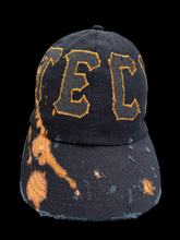 Load image into Gallery viewer, 1 OF 1 TECHNO STITCHED LID - BLACK & APRICOT