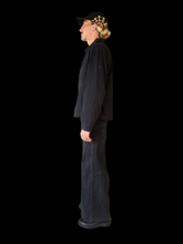 Load image into Gallery viewer, FLARED TECHNO PANT // HIGH WAISTED, MENS 32