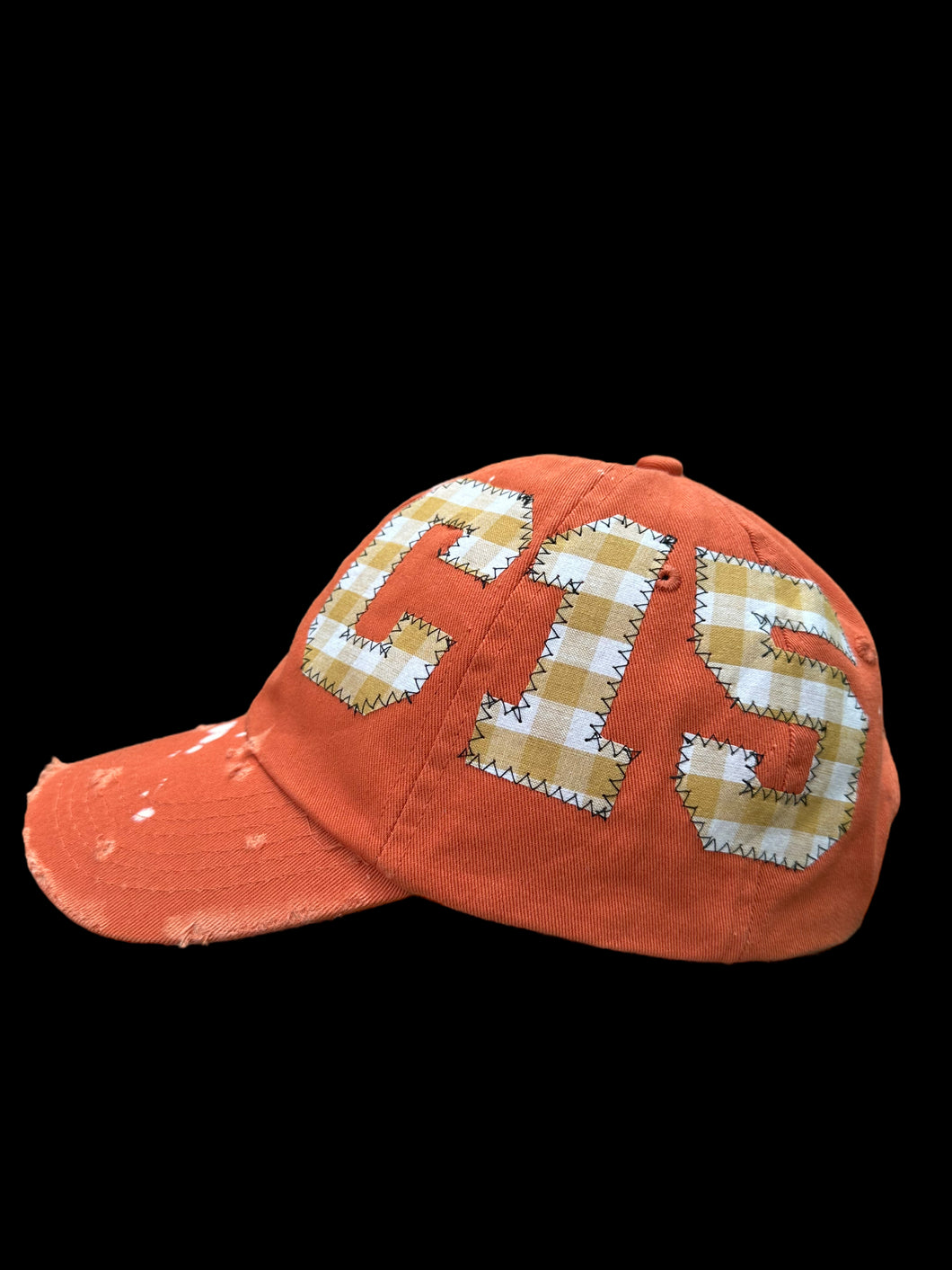 C15 STITCHED LID - PLAID [005]