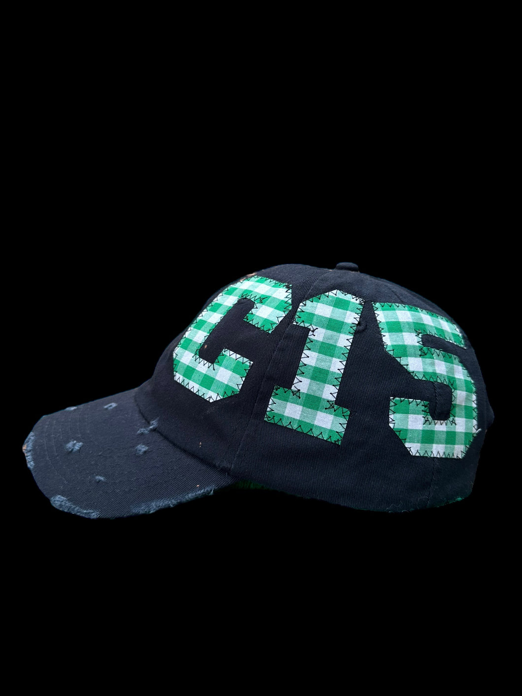 C15 STITCHED LID - PLAID [006]