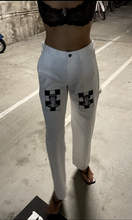 Load image into Gallery viewer, White Serpent Strides - Women&#39;s 28 (High Waist)
