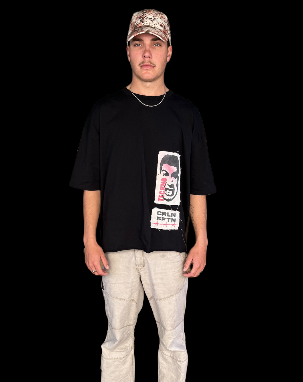 Vexed Techno Tee - Black