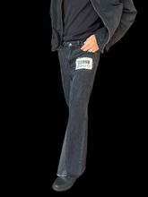 Load image into Gallery viewer, FLARED TECHNO PANT // HIGH WAISTED, MENS 32
